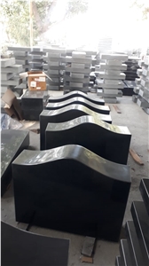 Absolute Black Granite Headstone Gravestone