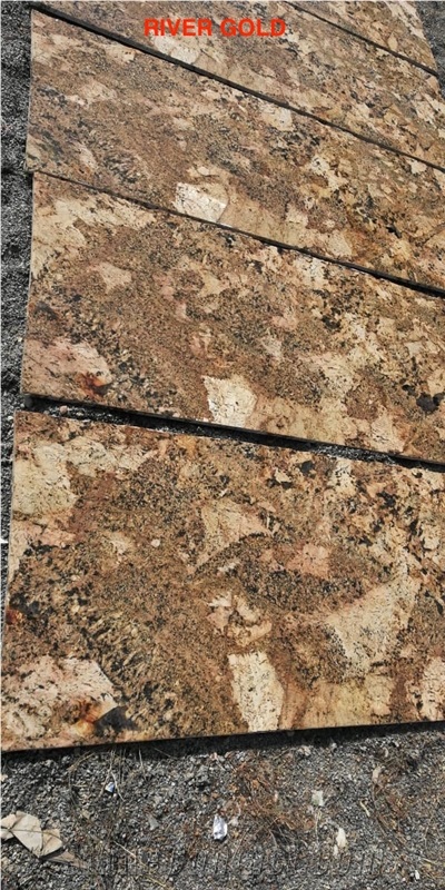 Alaska Gold Greanite Slabs