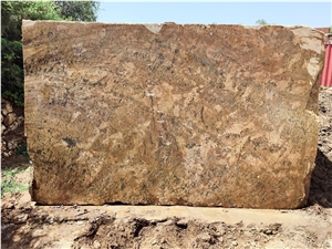 Alaska Gold Greanite Slabs