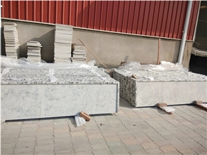Alaska White Granite Prefab Countertops