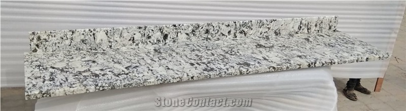 Alaska White Granite Prefab Countertops