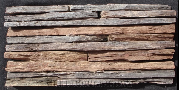 Multi Color Slate Wall Panel