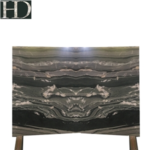 Chinese Colorful Wooden Grain Marble Big Slabs