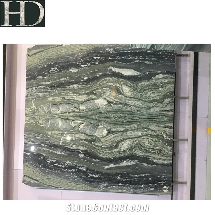 Chinese Colorful Wooden Grain Marble Big Slabs