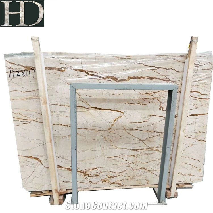 Imported Turkish Sofitel Gold Marble Slab