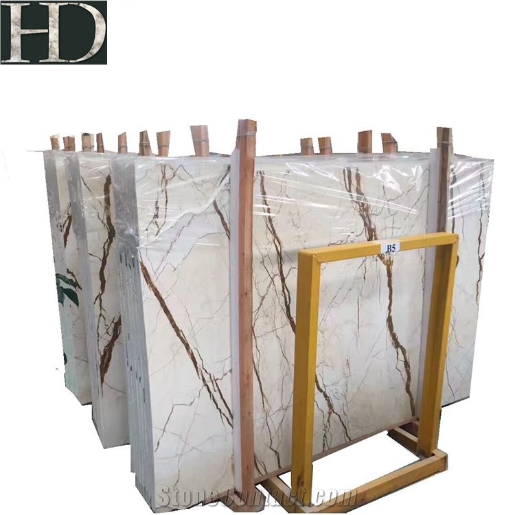 Imported Turkish Sofitel Gold Marble Slab