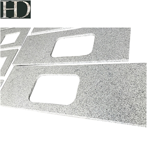 Solid Surface Granite Grey Kitchen Countertop