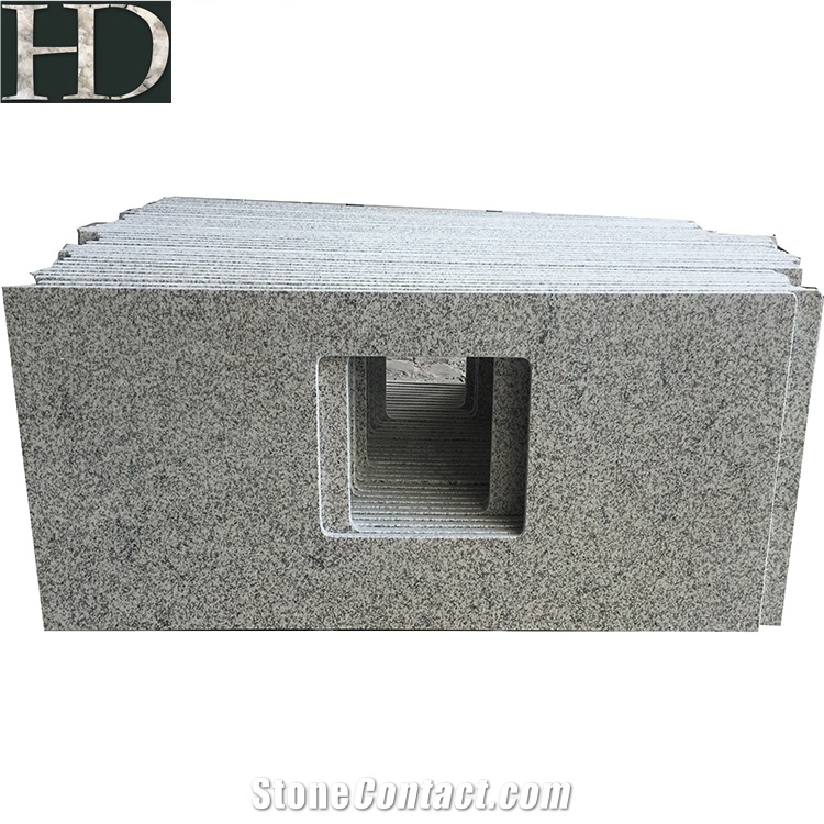 Solid Surface Granite Grey Kitchen Countertop