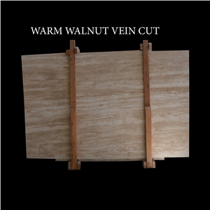 Noce, Warm Walnut Vein Cut Travertine Slabs