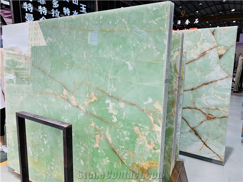 Bolagh Green Onyx Bolaq Onix Slab Wall Cover