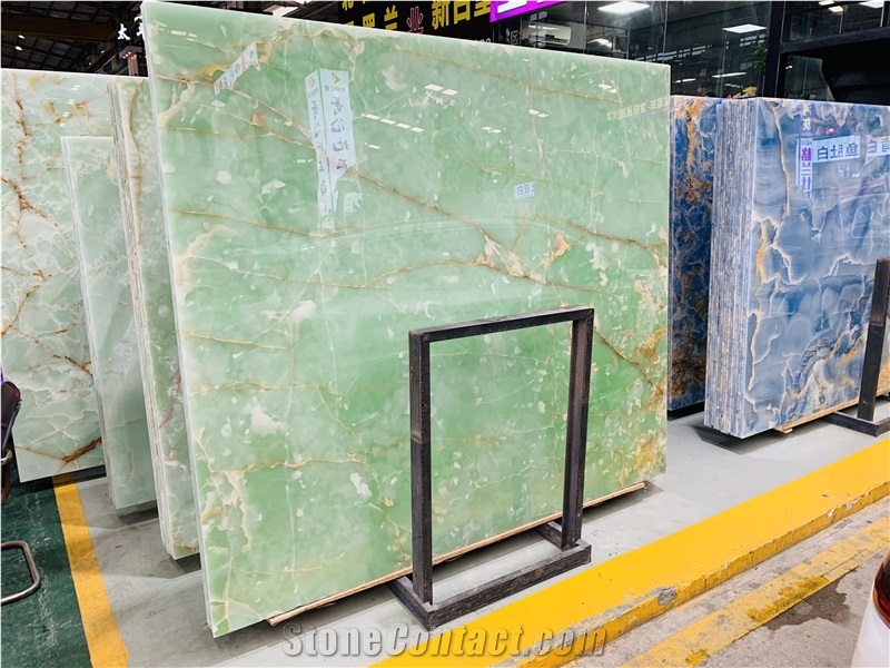Bolagh Green Onyx Bolaq Onix Slab Wall Cover