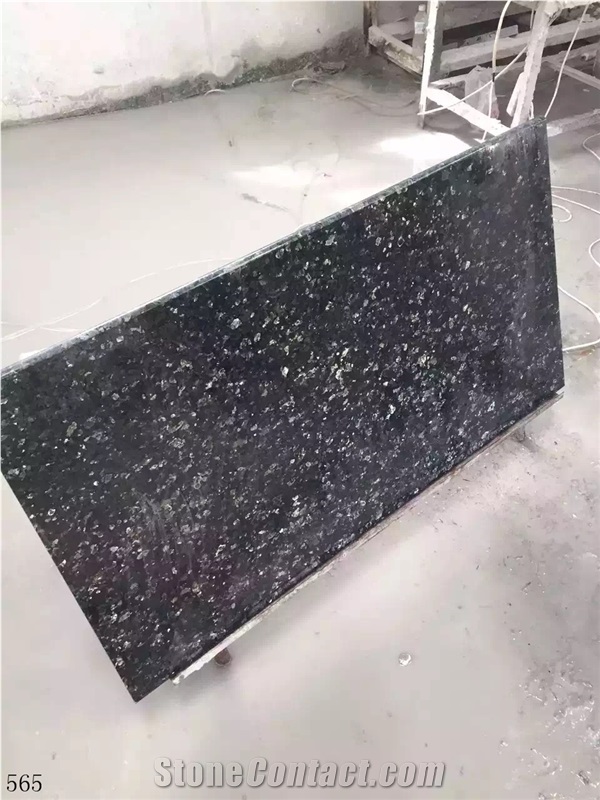Brazil Emerald Green Star Granite Slabs Floor Tile