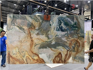 Brazil Portomare Quartzite Multicolor Wall Tiles