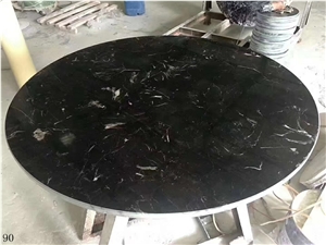 China Hubei Dark Emperador Floor Stone Tiles Slabs