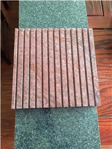 China Red Porphyry Floor Tile Flamed Finished Slab