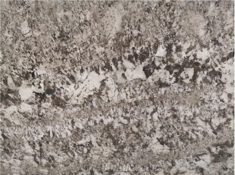 Dallas White Granite Slab 2 cm Thick Polished Tile