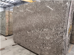 Dallas White Granite Slab 2 cm Thick Polished Tile
