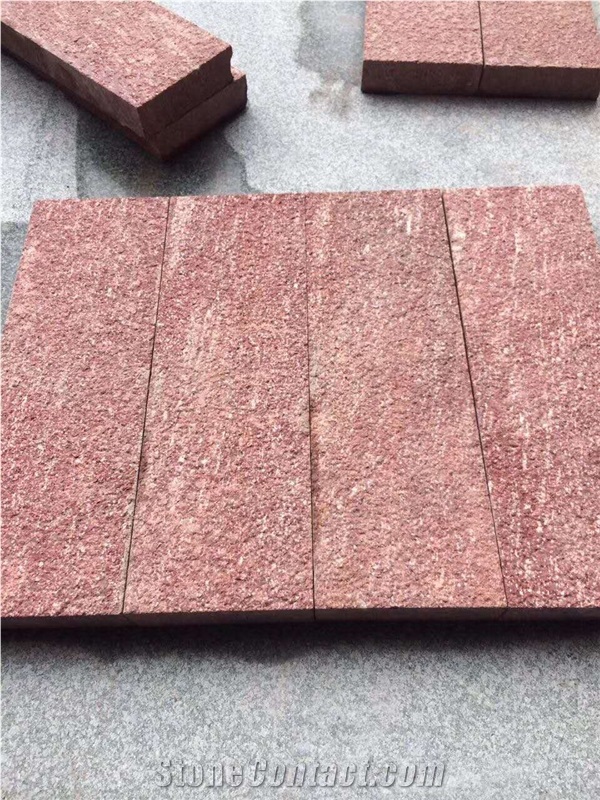Fujian China Red Porphyry G666 New Quarry Tile