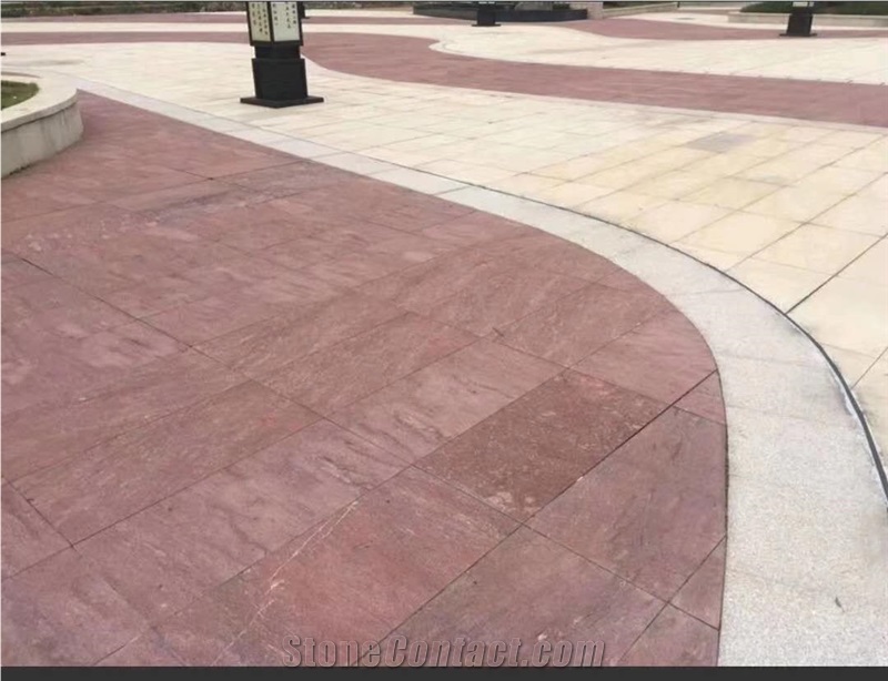 Fujian China Red Porphyry G666 New Quarry Tile