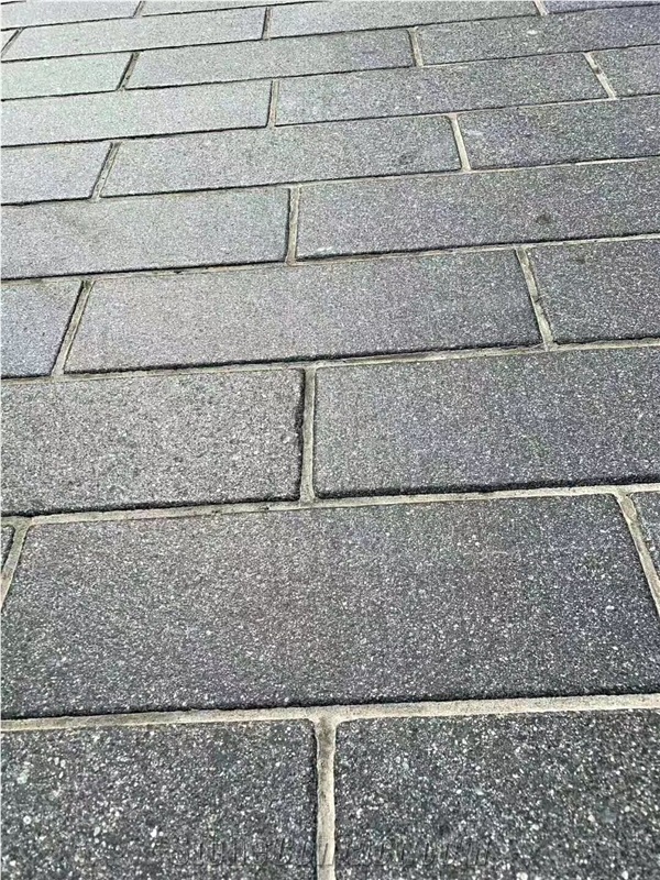 Grey Porfido Ash Porphyry Wall Flamed Tiles