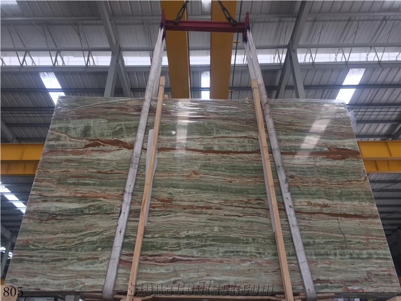 Iran Light Green Jade Onyx Onice Verde Persiano