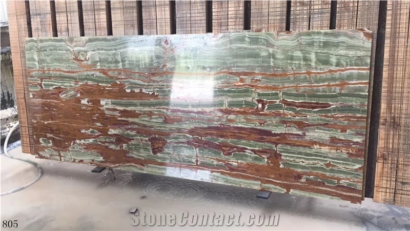 Iran Light Green Jade Onyx Onice Verde Persiano