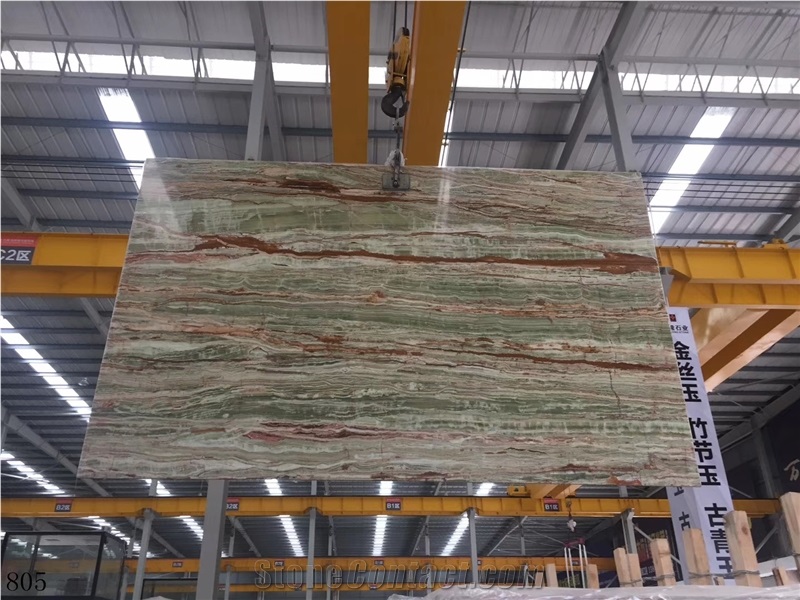 Iran Light Green Jade Onyx Onice Verde Persiano