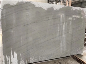 Iran Silver Azul Marble Blue Shadow Light Gray