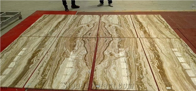 Jade Travertine White Honey Traonyx Beige Tiles