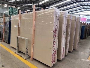 Rochebelle Limestone Big Slabs Beige Floor Tiles