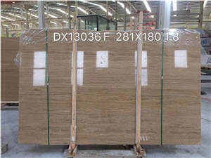 Rosso Persiano Taebris Travertin D`Iran Rouge Slab