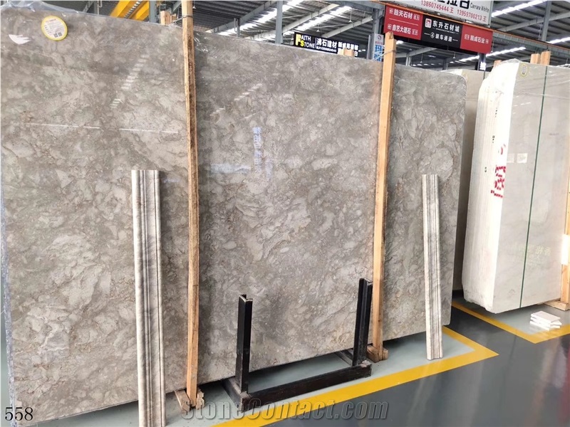 Shangrila Grey Marble Hotel Flooring Tiles Paving