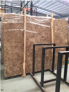 Turkey Light Crystal Emperador Floor Stone Tiles