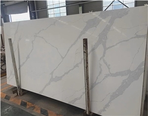 Artificial Calacatta Quartz Stone Slabs
