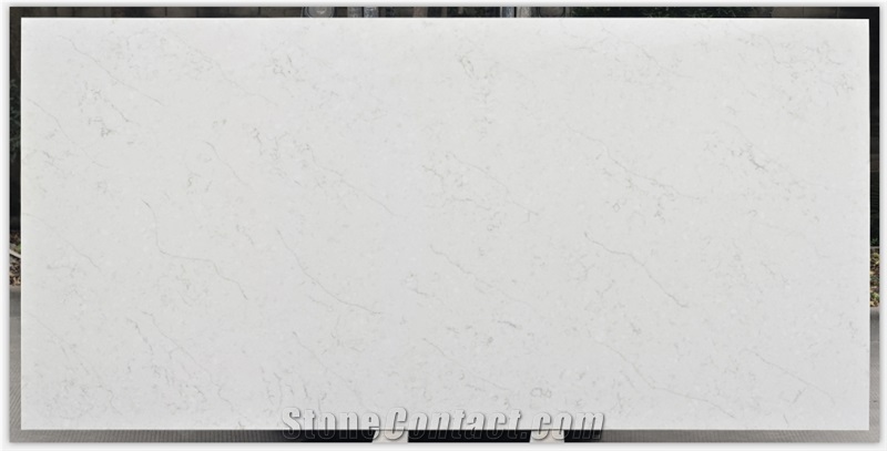 Artificial Stone Grey Quartz Slabs Wall Tiles