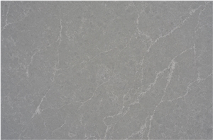 Artificial Stone Grey Quartz Slabs Wall Tiles