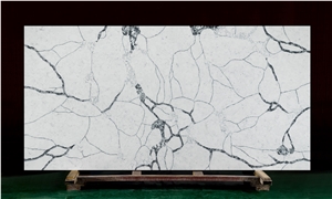 Caesarstone Grey Calacatta Quartz Stone Slab