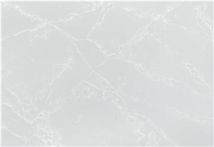 Caesarstone Light Grey Calacatta Quartz Stone Slab