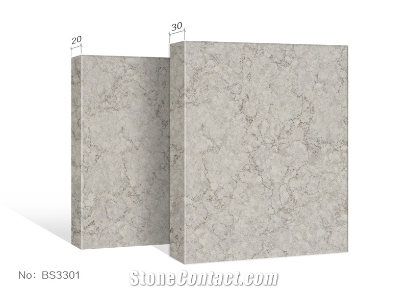 Calacatta Artificial Table Top Quartz Slabs