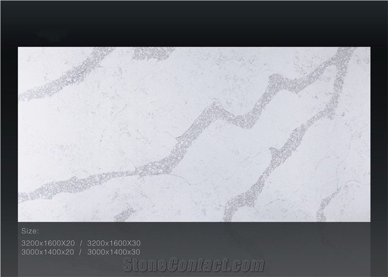 Calacatta Novo Quartz Slabs