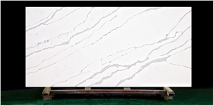Calacatta Quartz Stone Project Slab