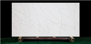 Calacatta Quartz Stone Project Slab