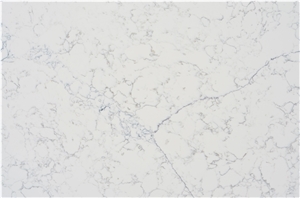 Calacatta Silver Quartz Stone For Bathroom Counter Top