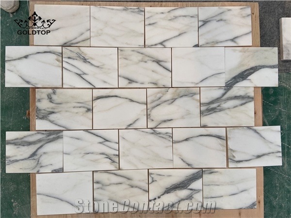 Calactta Marble Tiles for Bathroom Kitchen