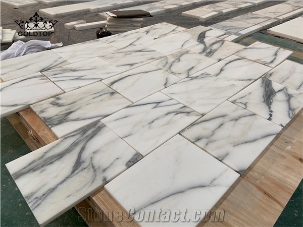 Calactta Marble Tiles for Bathroom Kitchen