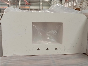 Carrara White Quartz Countertops for Bath