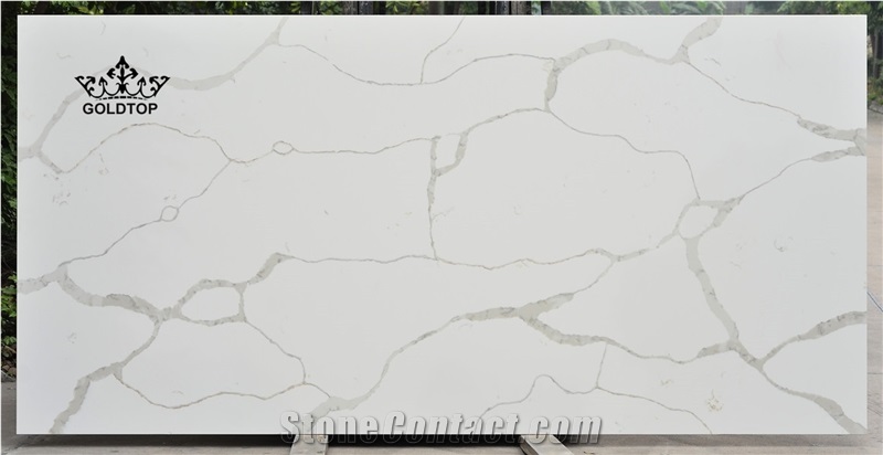 Ceasarstone 5151 White Calactta Quartz Big Slabs