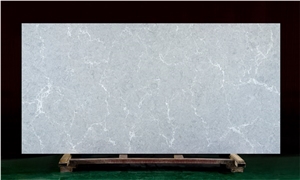 Ceasarstone Grey Solid Surface Slabs Quartz Stone