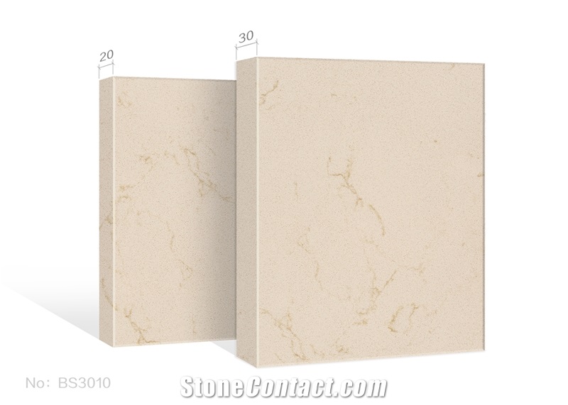 China Calacatta Artificial Stone Quartz Slabs