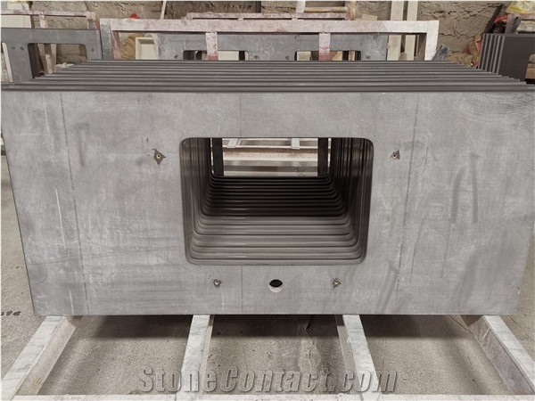 Engineered Grey Quartz Stone Countertop
